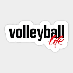 Volleyball Life Sticker